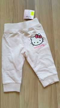 Hello Kitty spodnie spodenki dresy pajacyk kombinezon spodnie legginsy