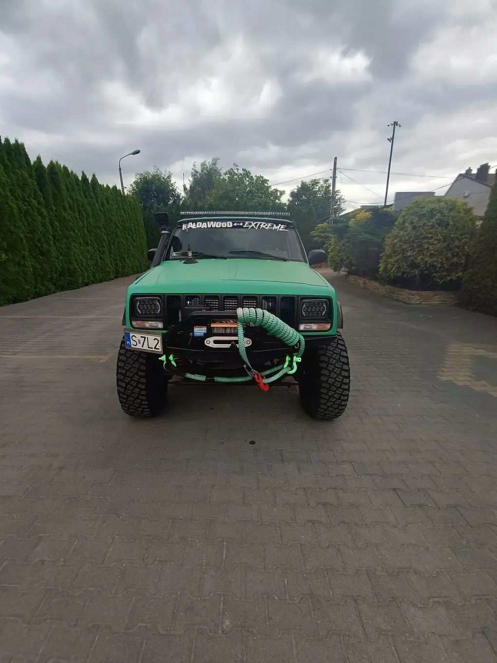 Jeep Cherokee Jepp XJ M57 BMW lift 8 cali koło 35