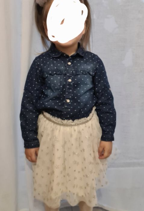 Spódniczka w srebrne gwiazdki