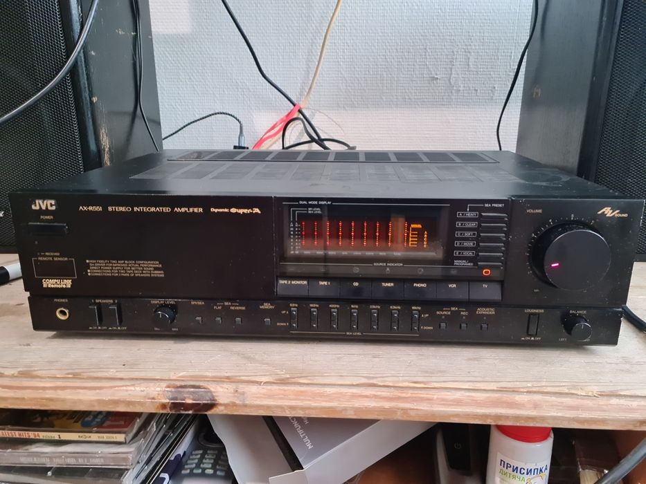Підсилювач JVC AX-R551 BK