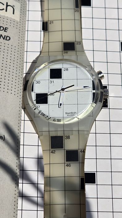 Relógio swatch limited edition