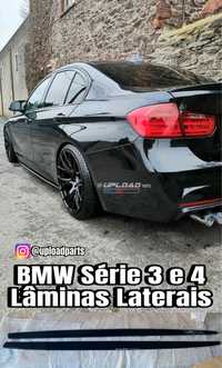 BMW Side Skirts / Laminas Laterais / Saias / Extensão de Embaladeiras