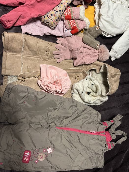 Giga paka ubranek dla dziewczynki 74-110 ponad 120szt