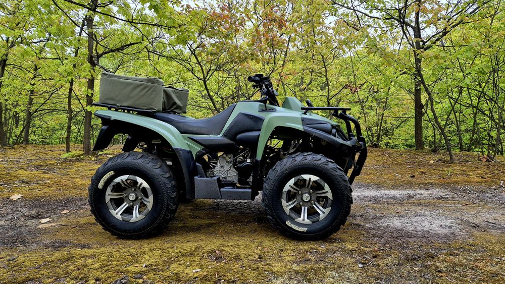 Quad Access 400 zarejestrowany na osobowy inny HAK wbity w dowód