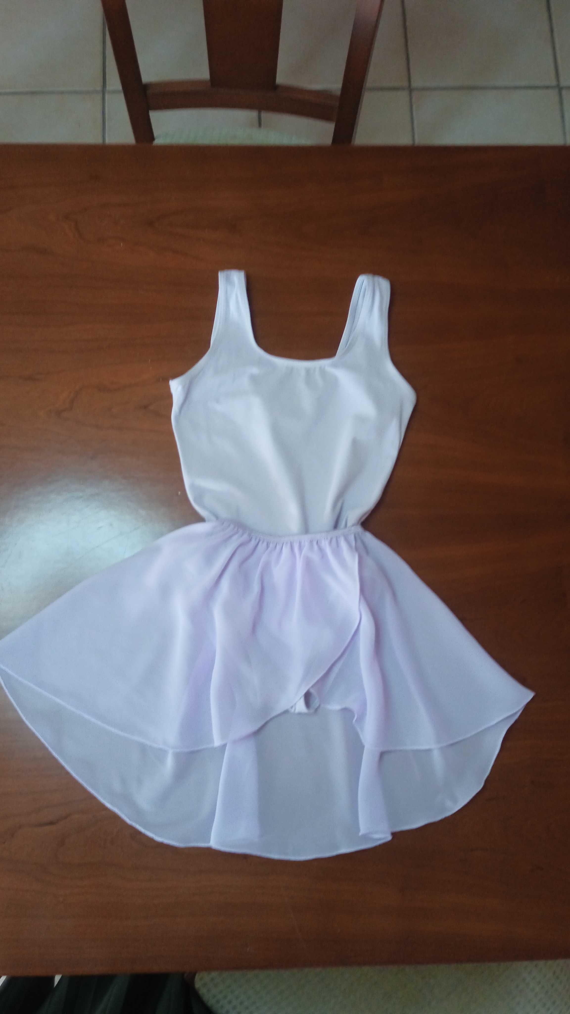 Maillot de ballet e saia menina lilás