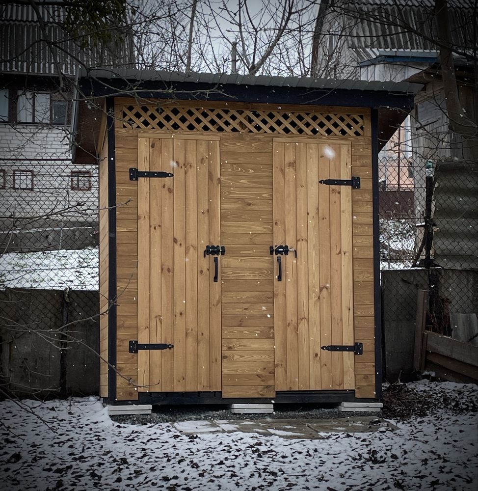 Туалет, душ, хоз блок