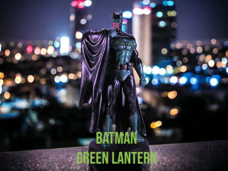 Figura inspirada no Batman Green Lantern da DC Comics