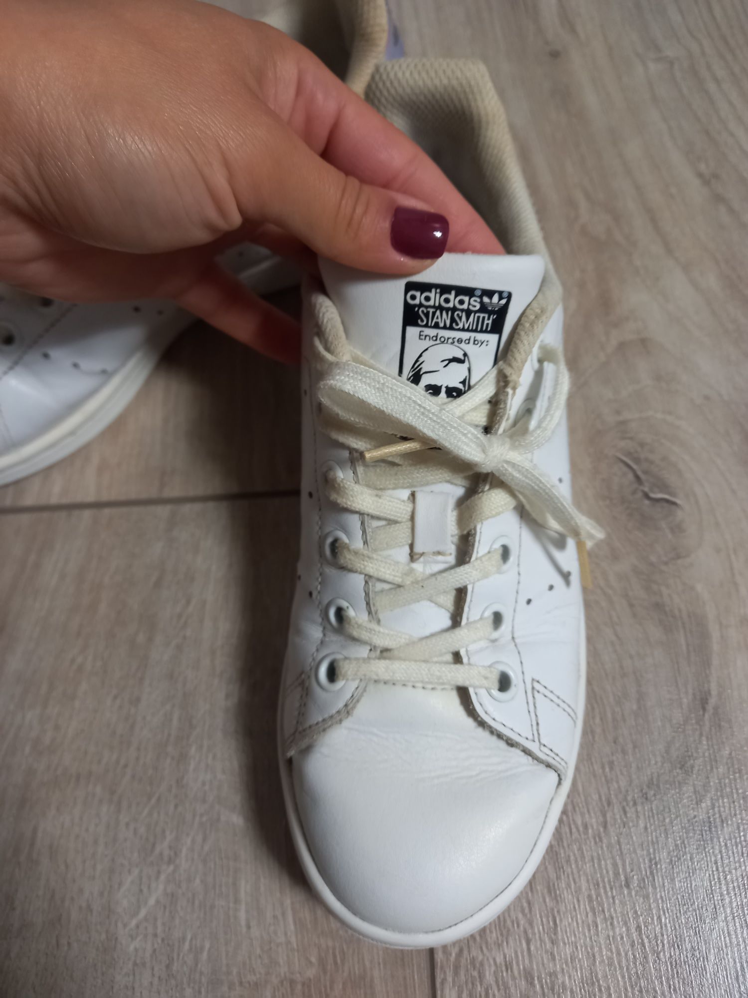 Кеди білі шкіряні adidas Stan Smith  кросівки, кроссовки