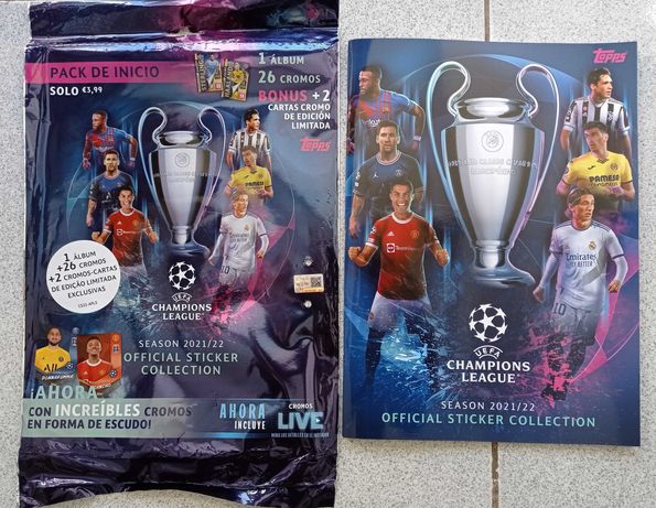 Champions League 2021 /22  Coleção completa