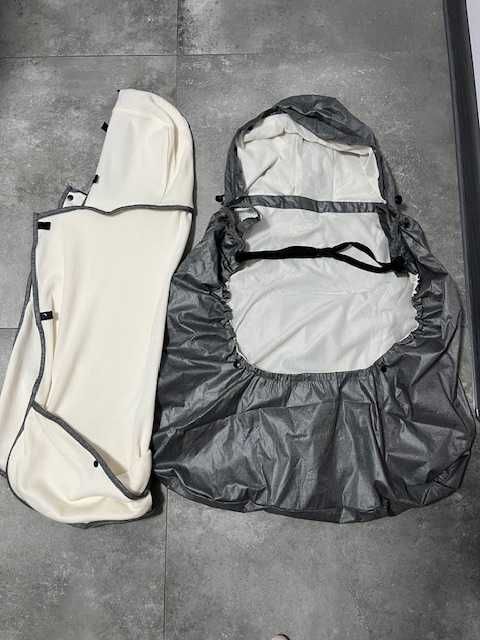 Bébéar Zimowy pokrowiec na nosidełko.