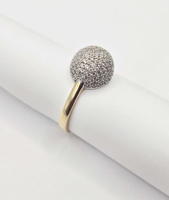 Pierścionek Złoty 585 waga 2,84gr Rozmiar 18