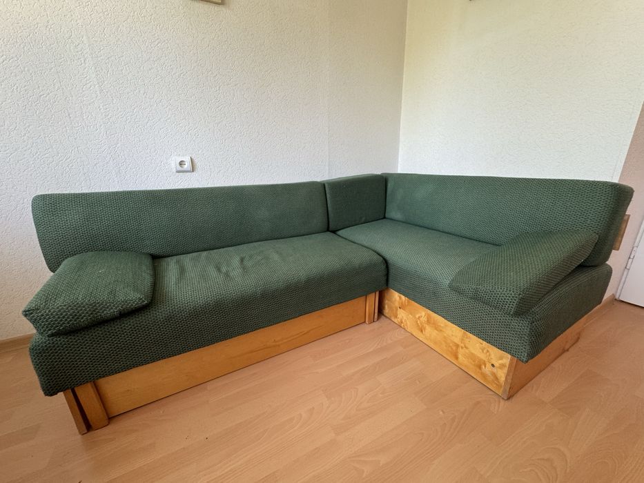 Narożnik zielony PRL