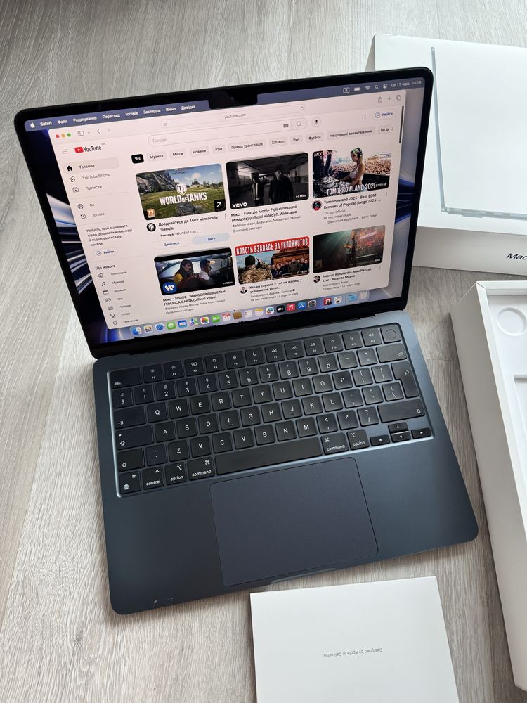 Macbook air M2 процесор (2022) макбук