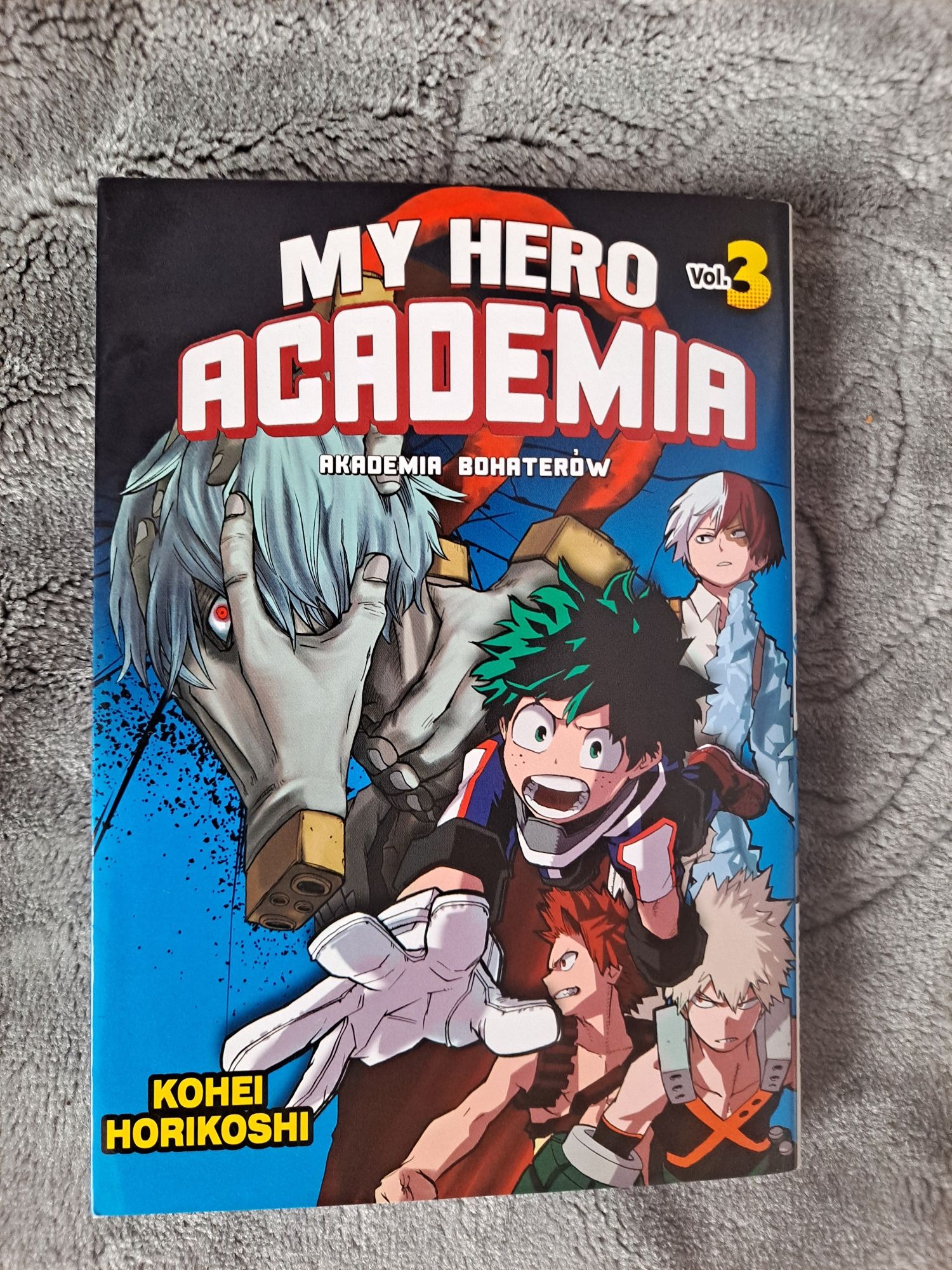 Mangi My Hero Academia tom 1-3