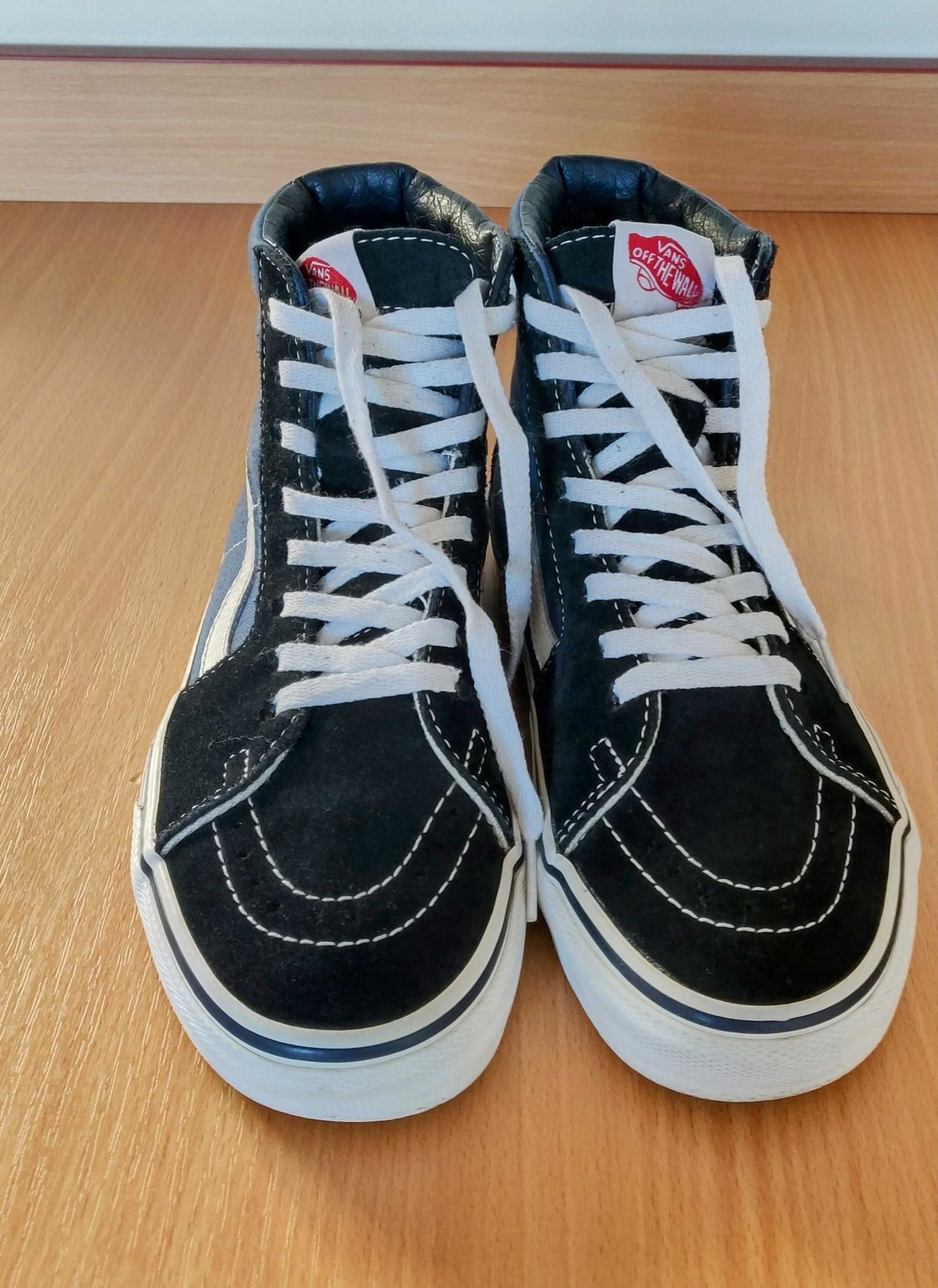 Vansy Vans Sk8-Hi Navy + Extra Gratis - jak nowe 38,5