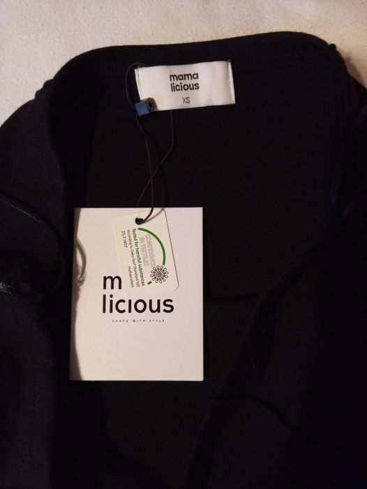 Czarna ciążowa spódnica XS Mamalicious