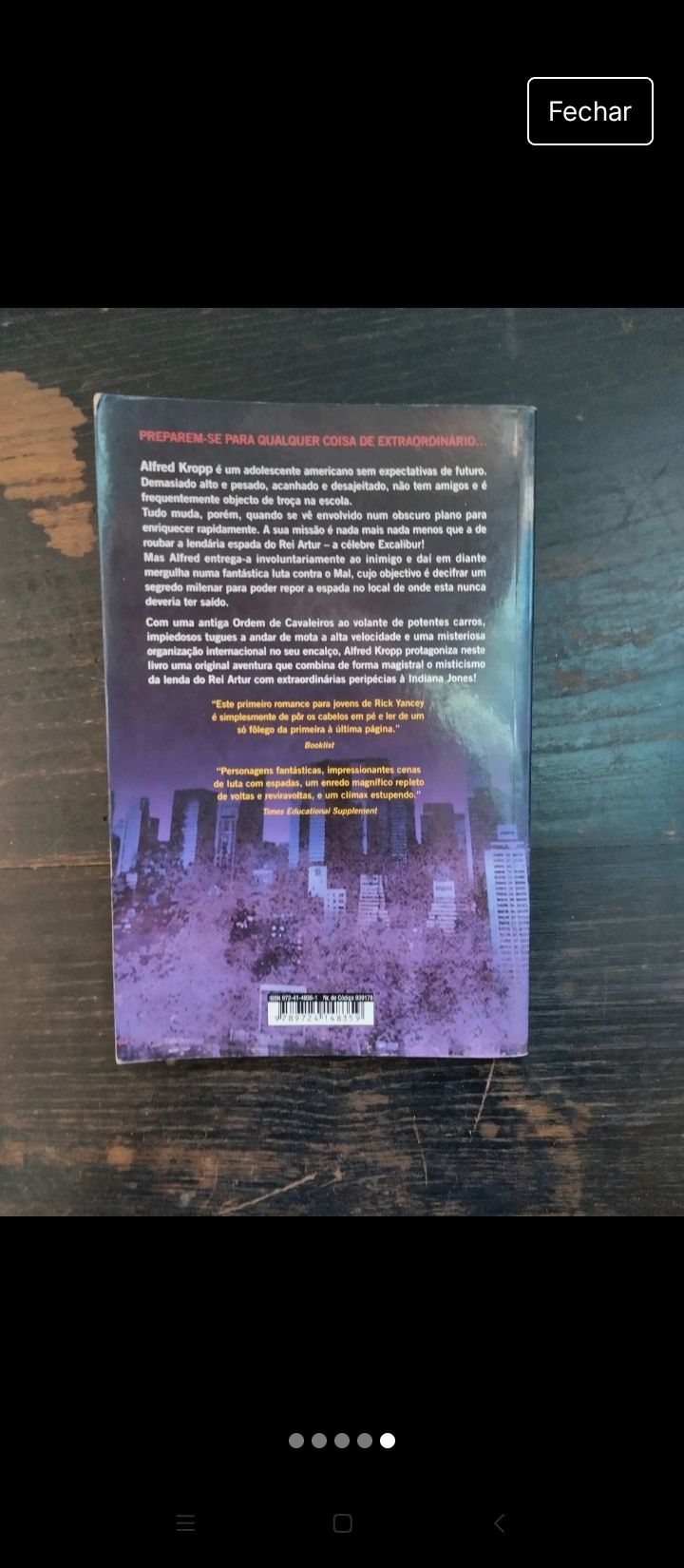 Livro As Extraordinárias Aventuras de Alfred Kropp de Rick Yancey