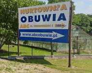 Billbord tablica reklama baner reklamowy konstrukcja metalowa