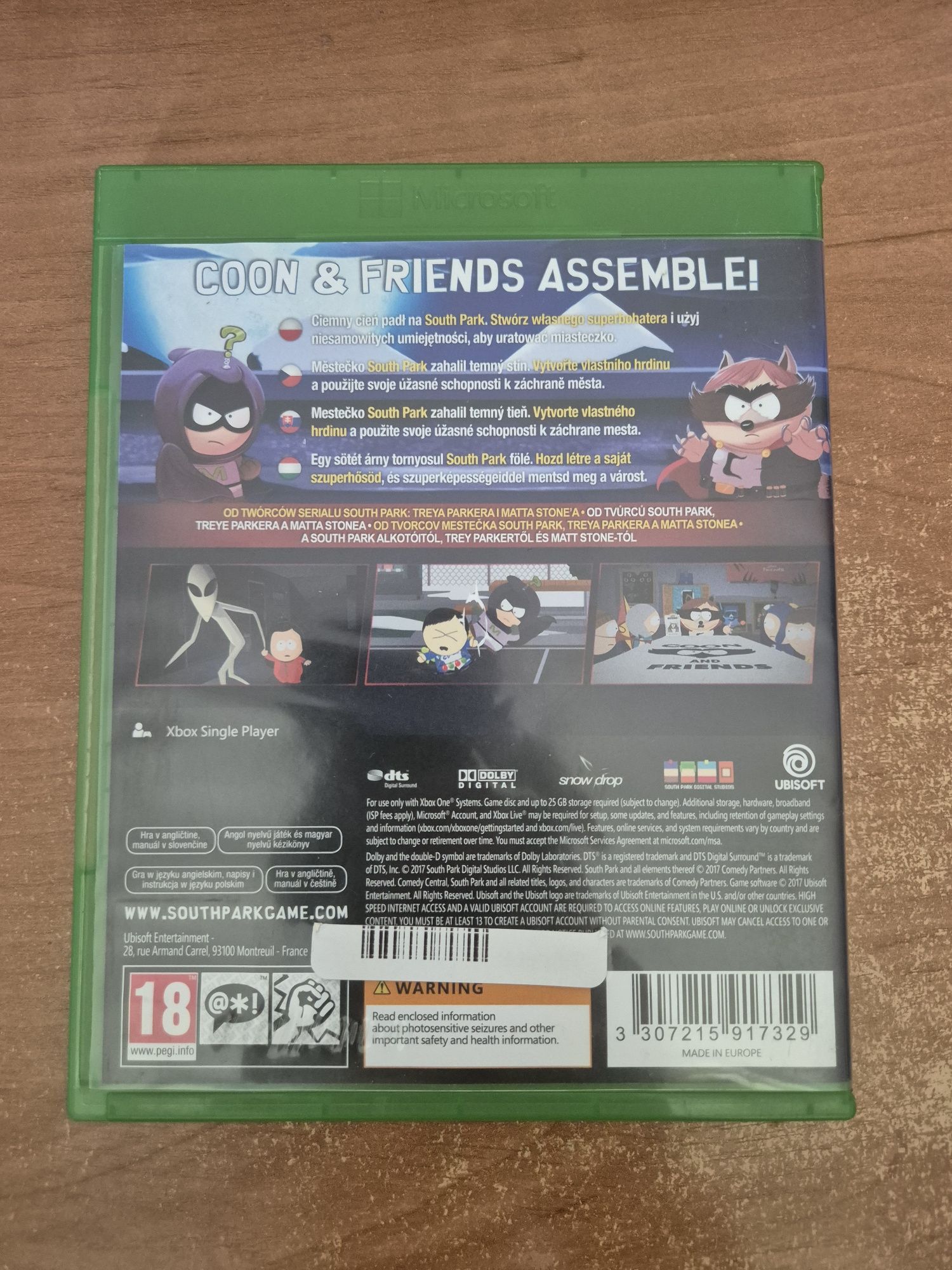 South park fractured but whole xbox