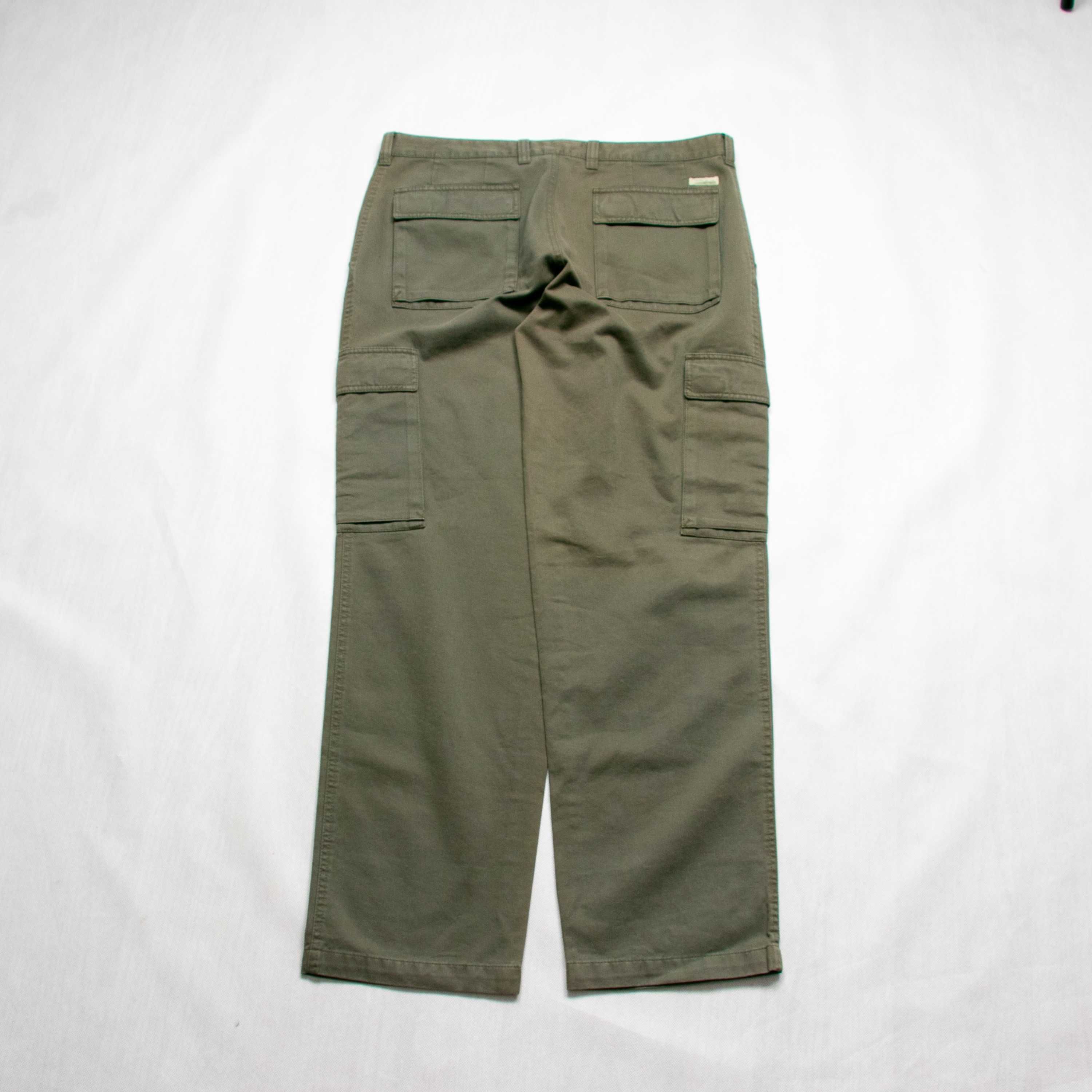 Camel spodnie cargo khaki 52eu/L