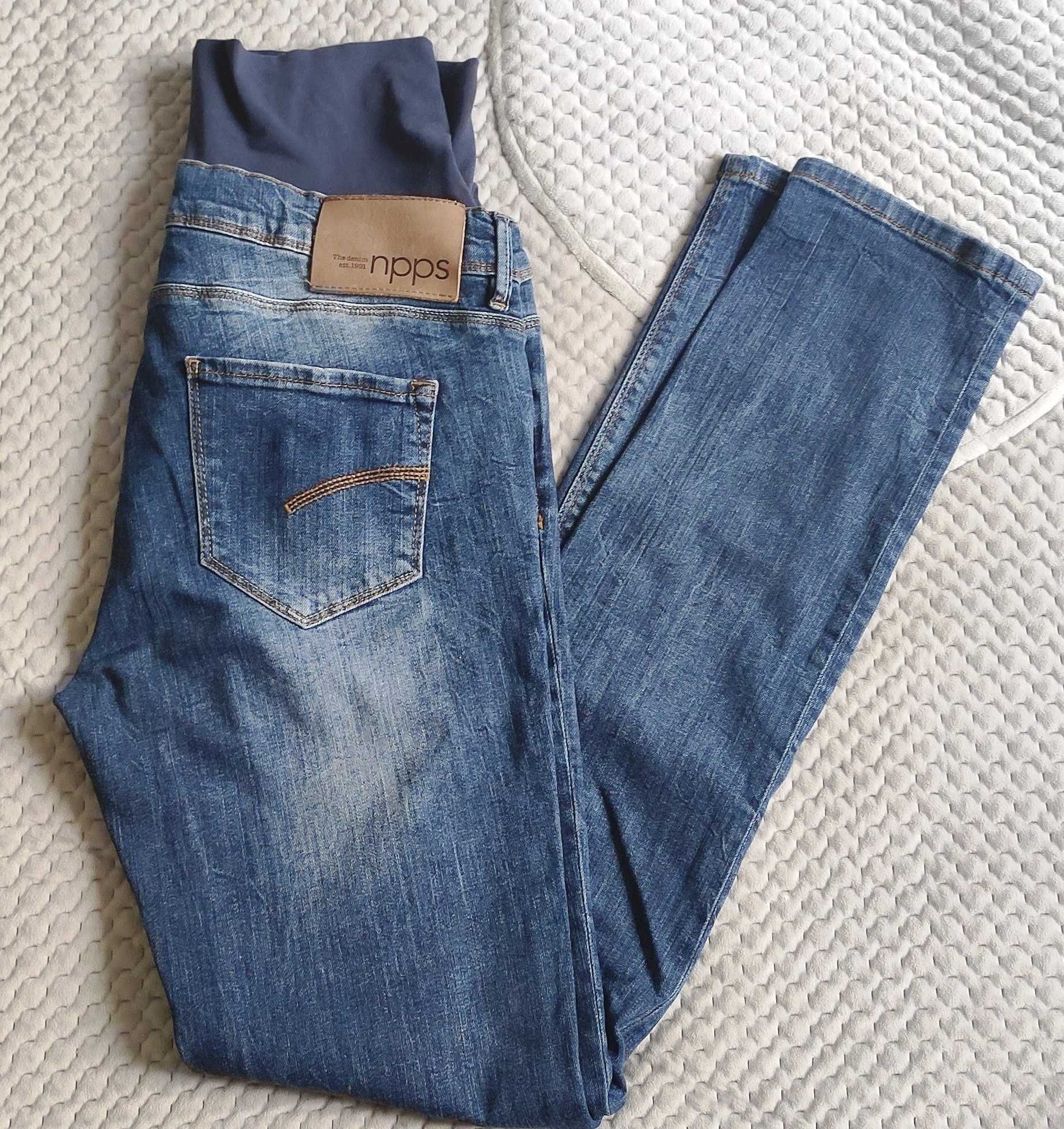 NOPPIES npps spodnie ciążowe jeans MAMA R. 30