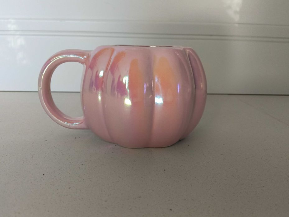 Opalizujący kubek dynia - 330 ml