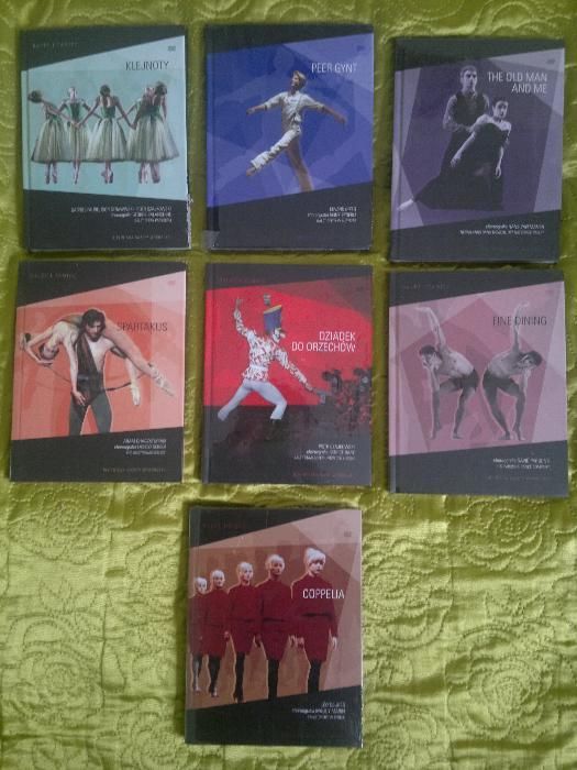 BALET I TANIEC 7DVD Piotruś Pan,Dziadek do orzechów,Spartus,Klejnoty!!