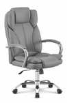 Outletowy fotel biurowy obrotowy Hell's Chair HC- 1028 Grey Tkanina