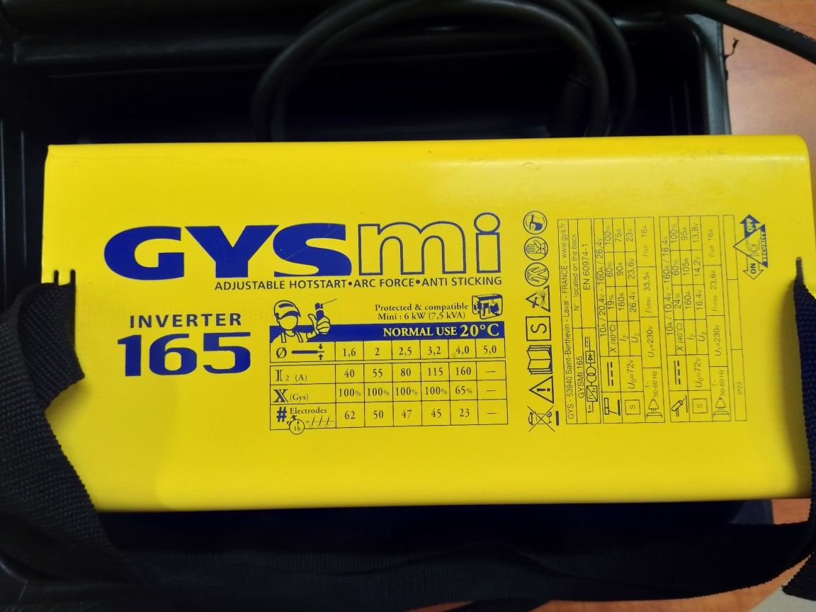 Spawarka inwertorowa GYS GYSMI 165 INVERTER