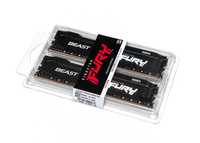 RAM DDR3 16GB 1600Mhz CL10 Kingston Fury Beast nowe 2x8