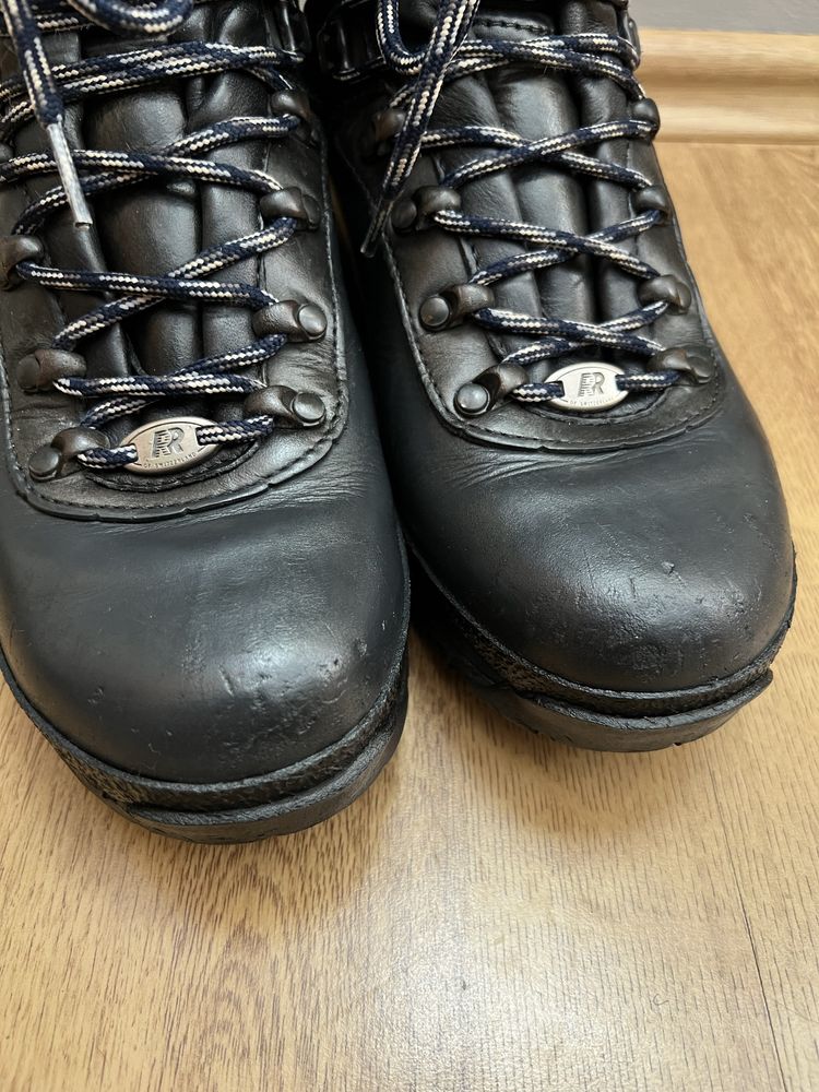 Buty trapery skórzane trekingowe raichle