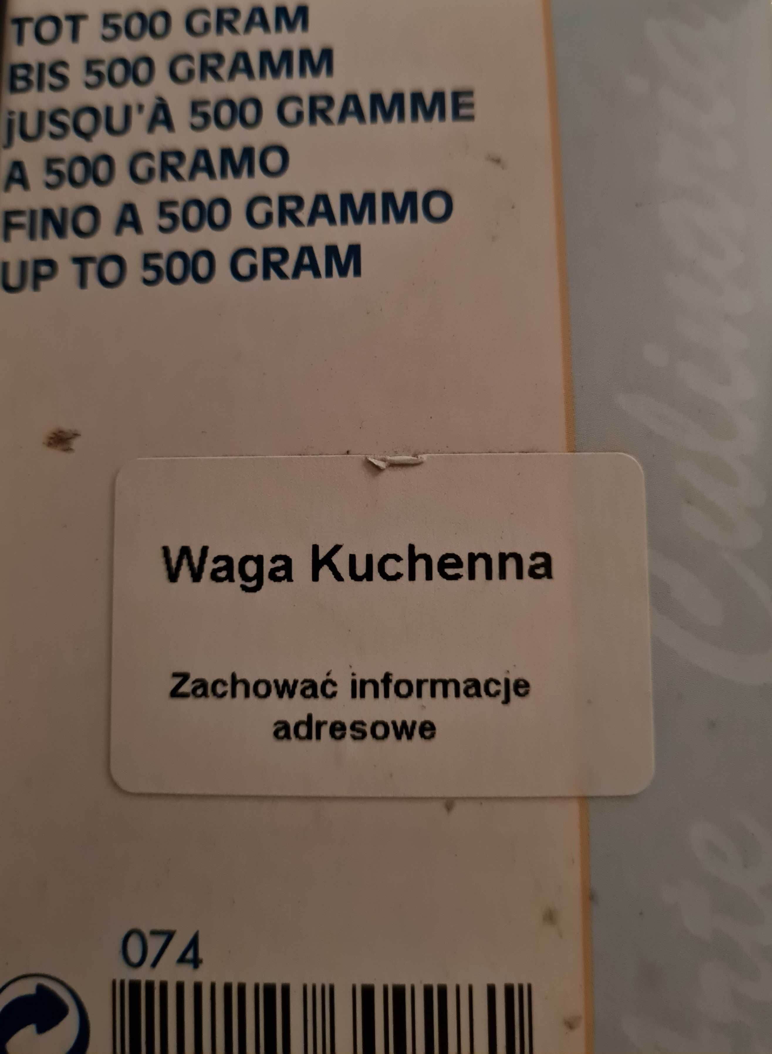 Waga kuchenna do 0.5 kg