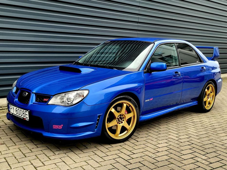 Subaru Impreza WRX 300KM STI Modyfikacje ZAKUTY SILNIK Mica Blue BLOW Off ALU 18 !