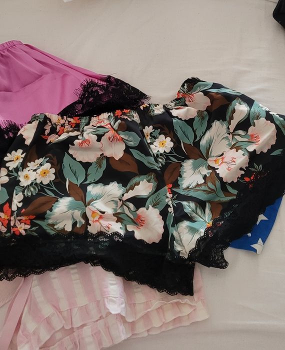 Conjunto calções de dormir
