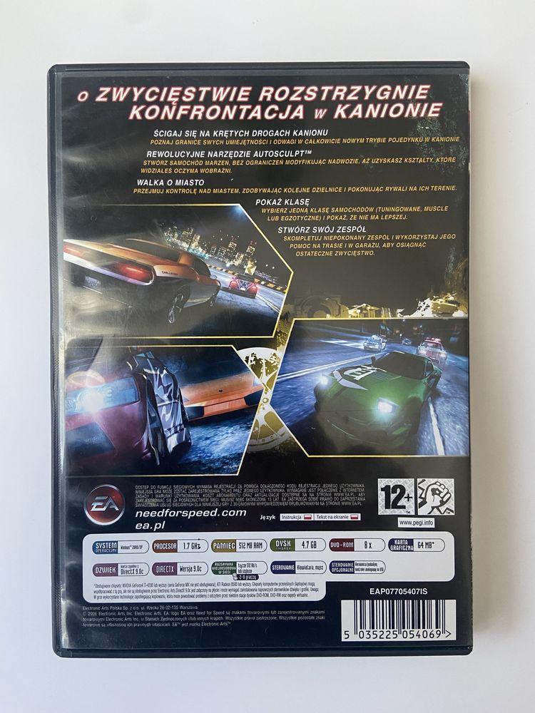 Need for Speed Carbon PC PL