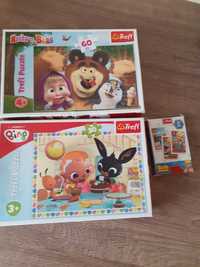 Puzzle dla dzieci +karty