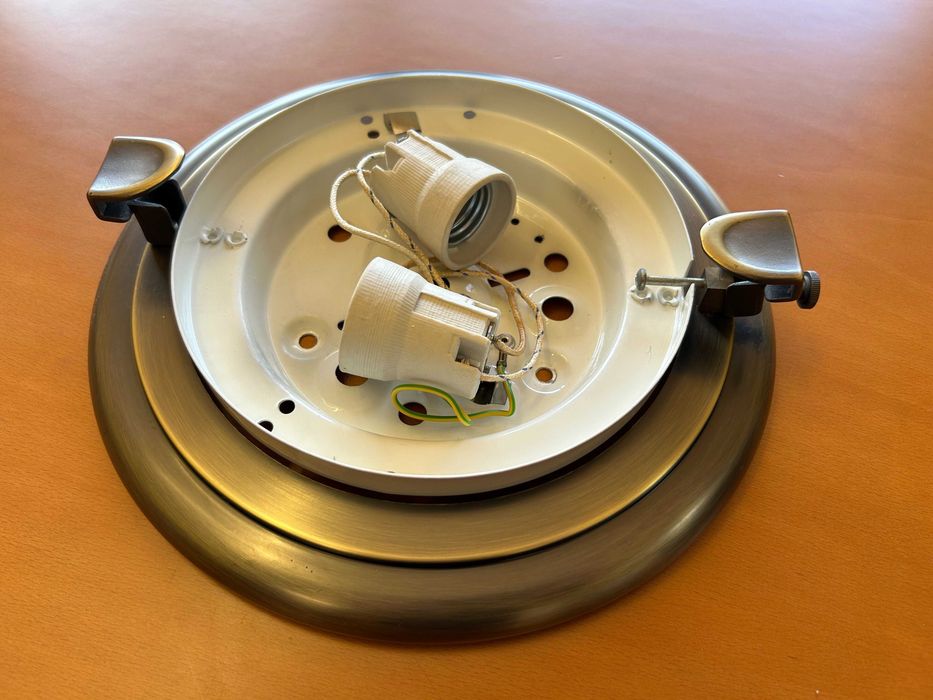 Plafond de Teto em Metal e Vidro - Boa qualidade