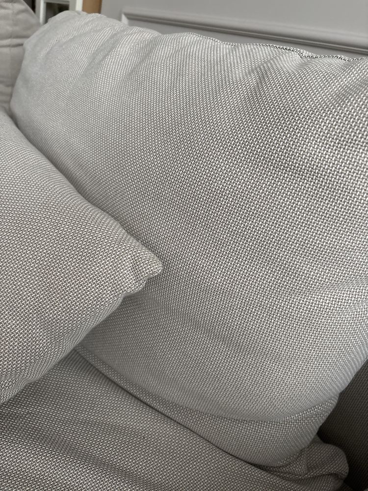 Pokrycie sofy ikea soderhamn Fridtuna jasnobeżowy sekcja 3 osobowa