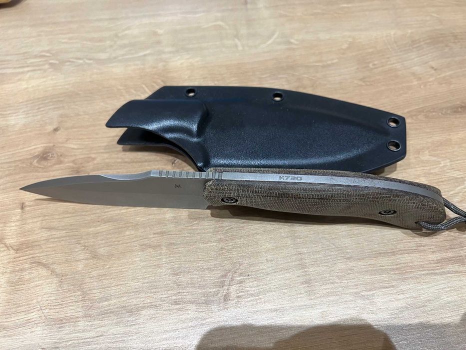 Nóż fixed custom PCK Jamall Kornalski Cwaniak XL K720 Bohler