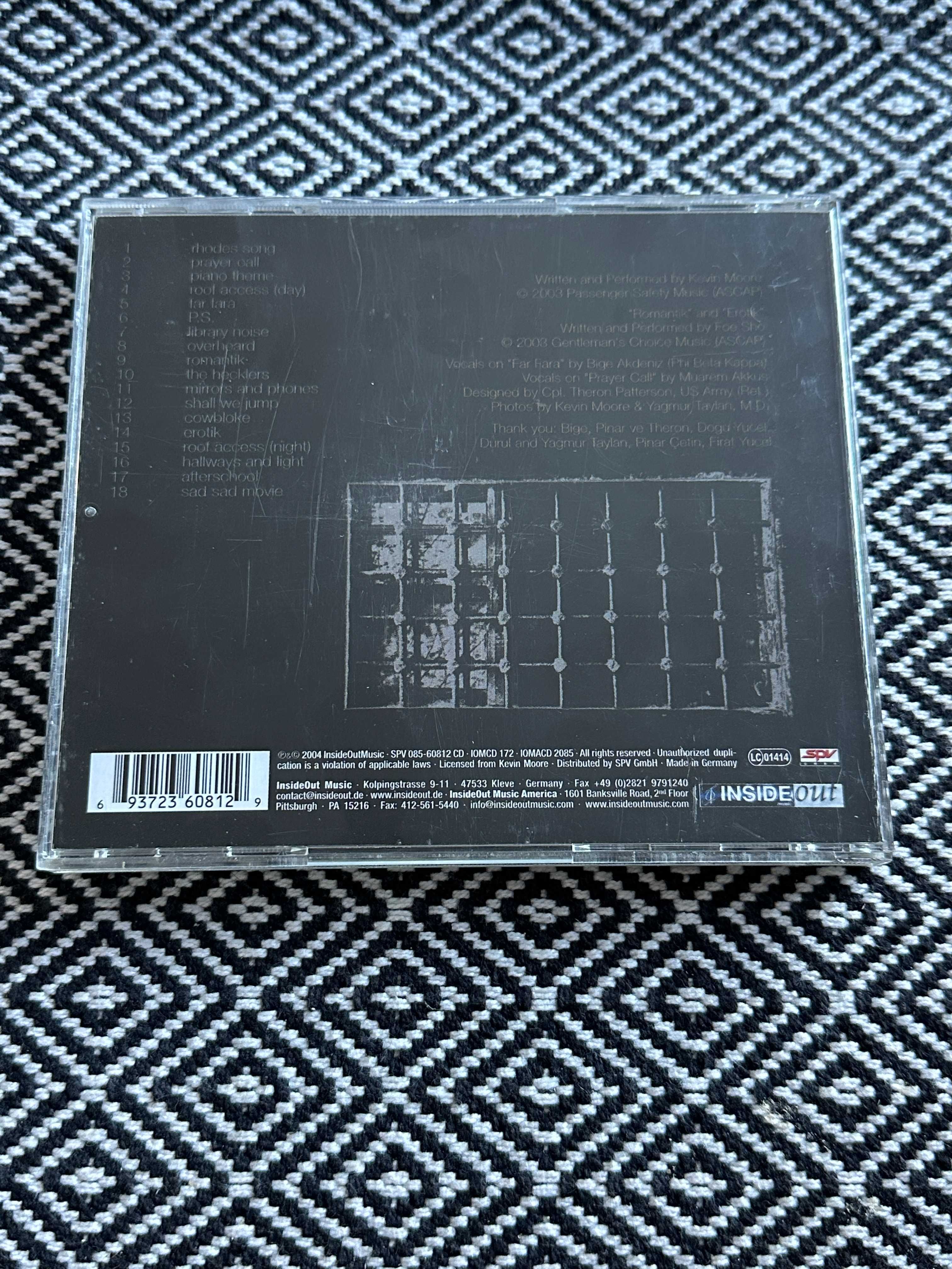 CD Kevin Moore - Ghost Book