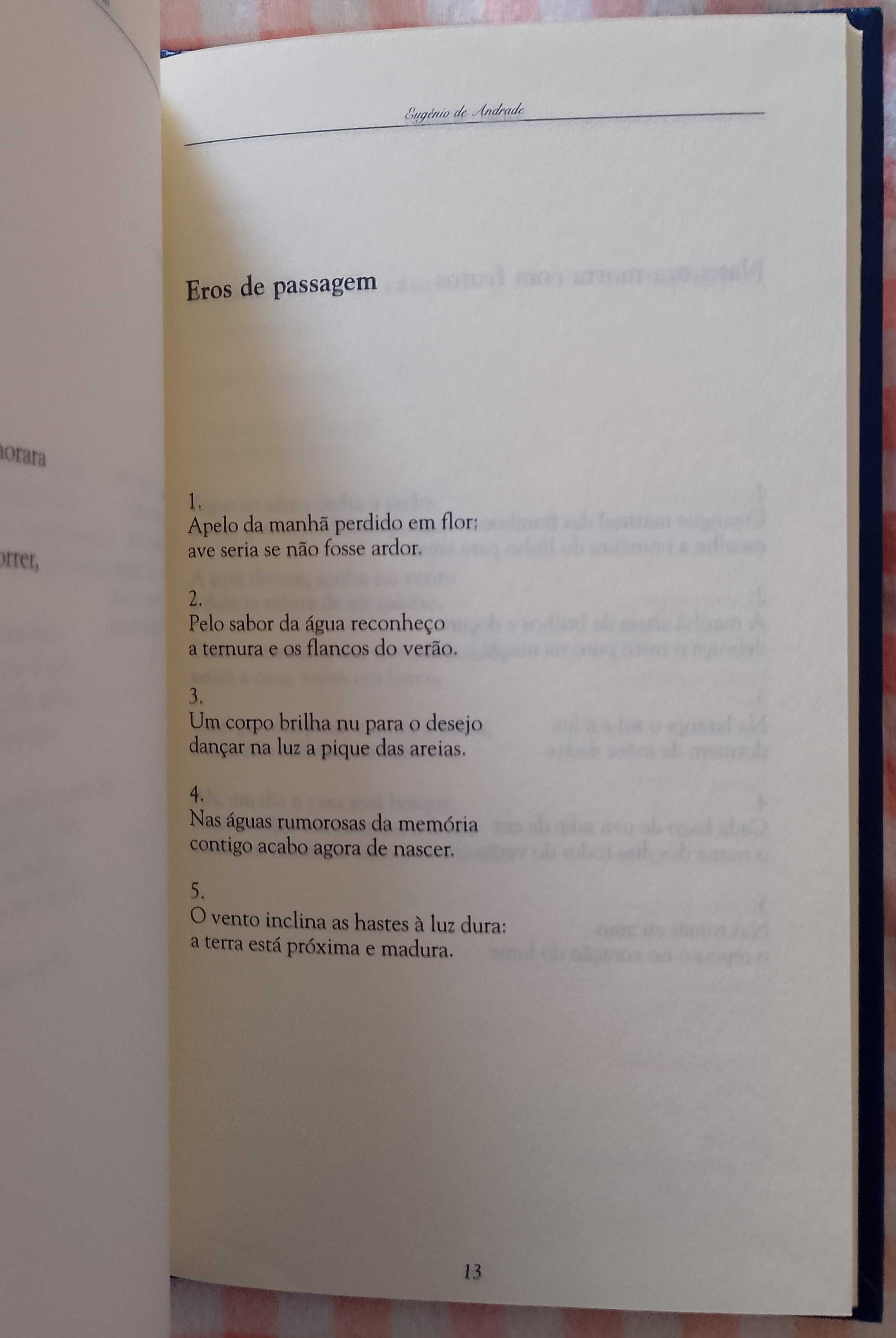 O sal da língua precedido de trinta poemas, Eugénio de Andrade