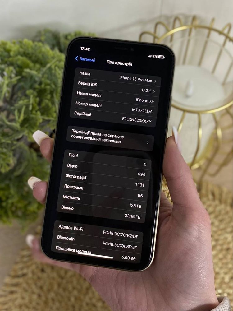 IPhone 15 Pro (Natural Titanium) 128GB IPhone XR в корпусі 15 Pro