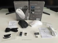 Нова Delux M800 PRO сенсор PAW3395. Безпровідна ігрова мишка