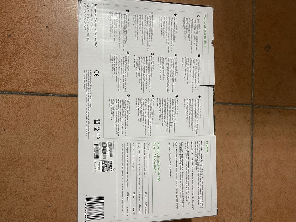 UPS APC Easy BV 500VA/300W AVR Schuko
