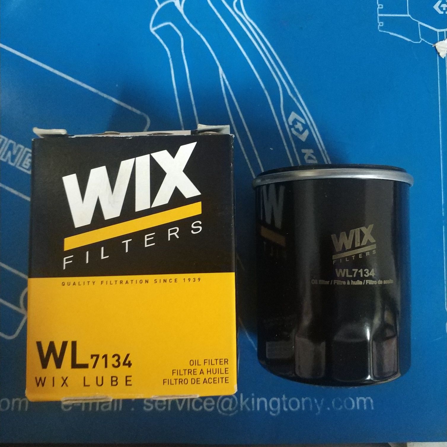 Фільтр оливи двигуна WIX WL7134