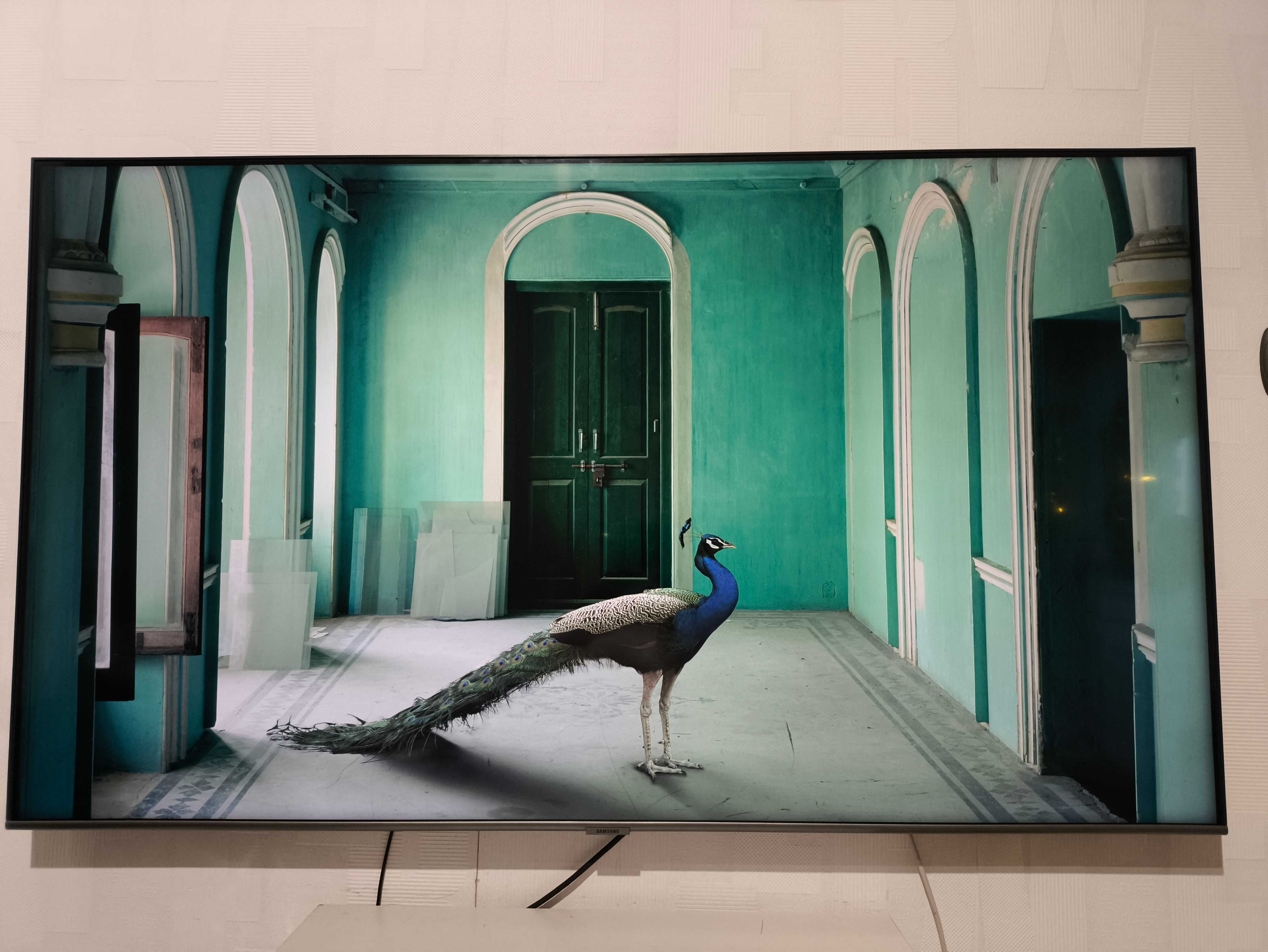 SAMSUNG 4K UHD QLED 55" DVB-T2 HEVC Smart Disney AirPlay HDR Max