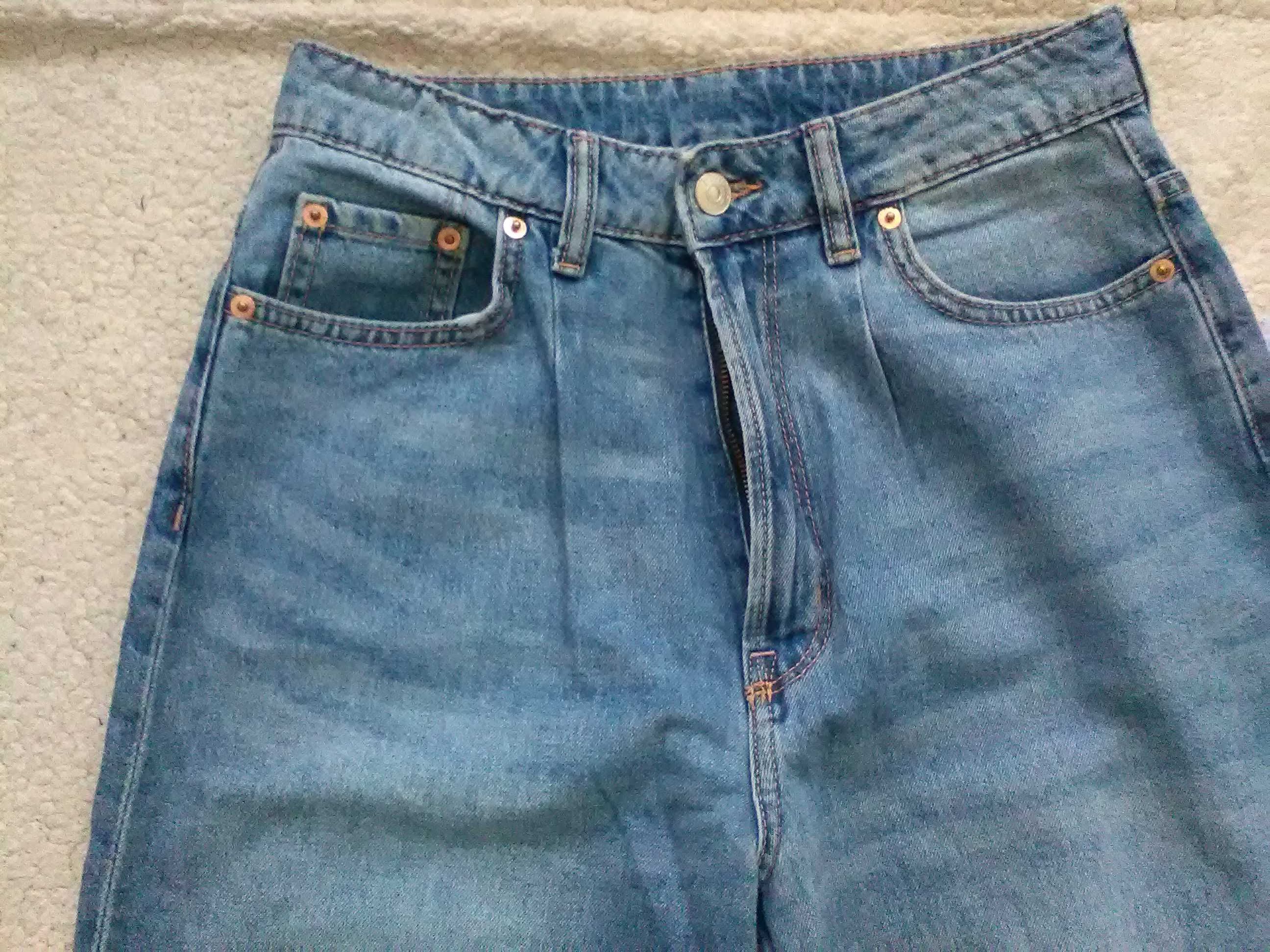 H&M Jeansy MUM rozm.36 s.Bdb