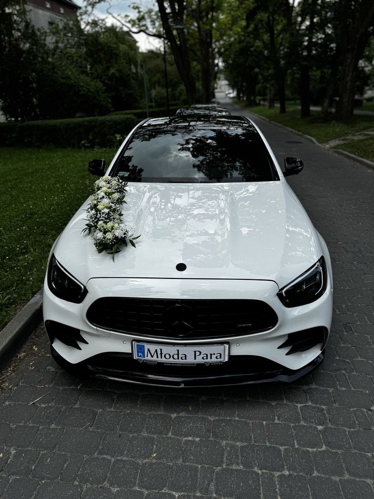 Auta do ślubu - Mercedes AMG e-klasa 2023r, SL Cabrio wolne terminy