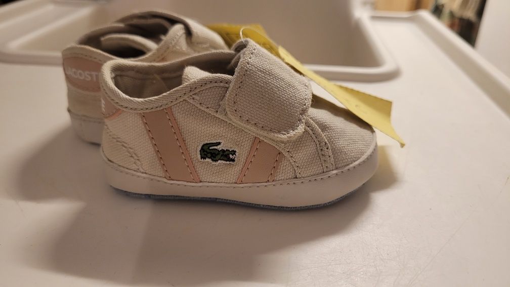 Buty niemowlęce LACOSTE r.16
