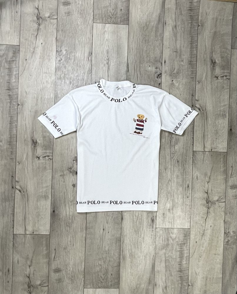 Ralph Lauren Polo Bear футболка XL размер белая фирменная